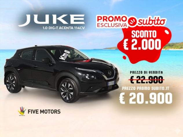 NISSAN Juke 1.0 DIG-T 114 CV Acenta rif. 23885732