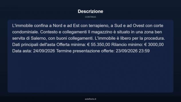 Immobile in asta di 238 m² in vendita a Salerno - Foto 10