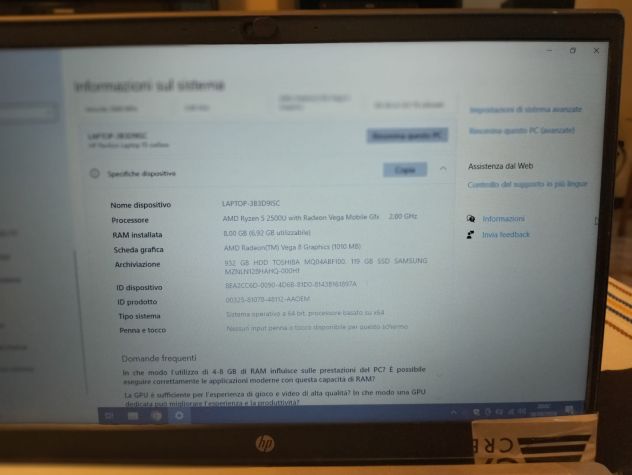 Laptop HP Pavilion 15-cw0xx - Foto 6