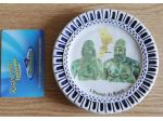 Piattino in ceramica i Bronzi di Riace, Made in Italy - Fatto a Mano ceramic art