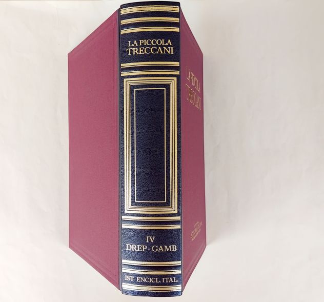 La Piccola Treccani IV DREP-GAMB Dizionario enciclopedico Ed.Treccani, Roma 1995