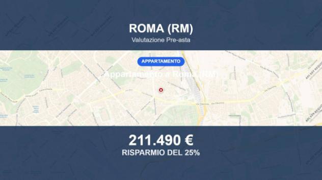 Immobile in asta di 76 m² in vendita a Roma