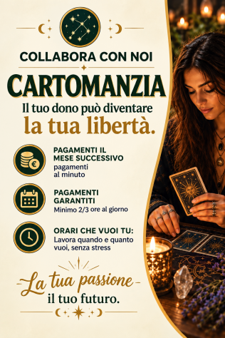 🔮 LAVORA CON LA TUA PASSIONE! 🔮