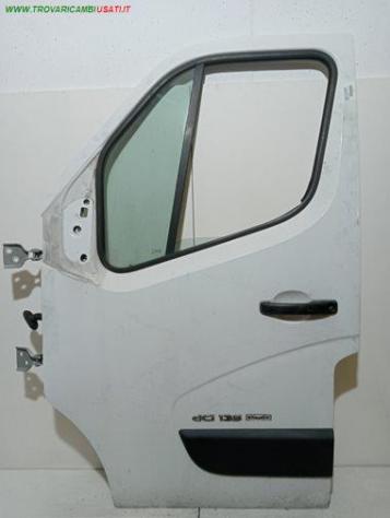 PORTA ANT. SX BIANCO 999-U1310808 Carrozzeria Lamierati esterni Porte Porta ant. sx. OPEL - MOVANO - 2010 2021, RENAULT - MASTER - 2010