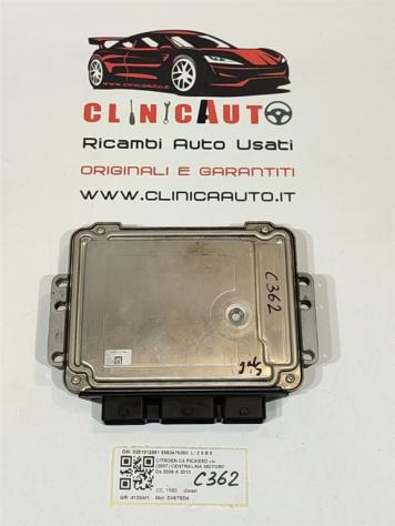 CENTRALINA MOTORE CITROEN C4 Picasso Mk1 0281012981 9663476380 DV6TED4 diesel 1560 (0613) - Foto 4