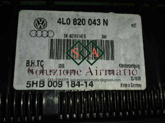 4L0820043N 5HB00918414 Audi Q7 3.0 centralina comando clima Hella - Foto 2