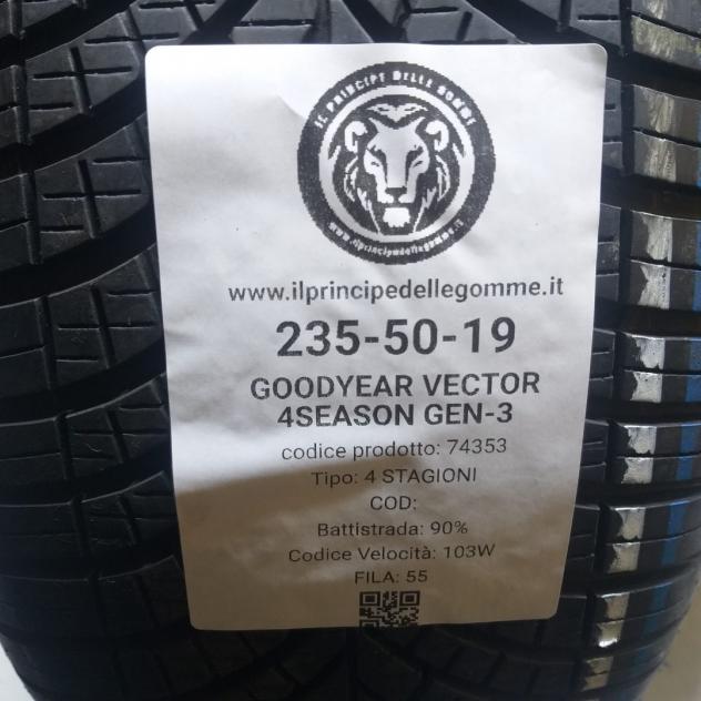 2 GOMME 235 50 19 GOODYEAR A74353 - Foto 2