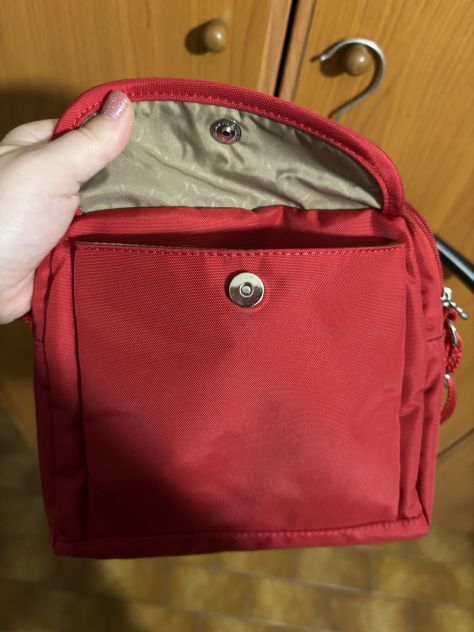 BORSA NUOVA A TRACOLLA VINTAGE DA DONNA FIRMATA ORIGINALE BOGNER IN NYLON - Foto 4