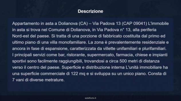 Immobile in asta di 122 m² con più di 5 locali in vendita a Dolianova - Foto 18