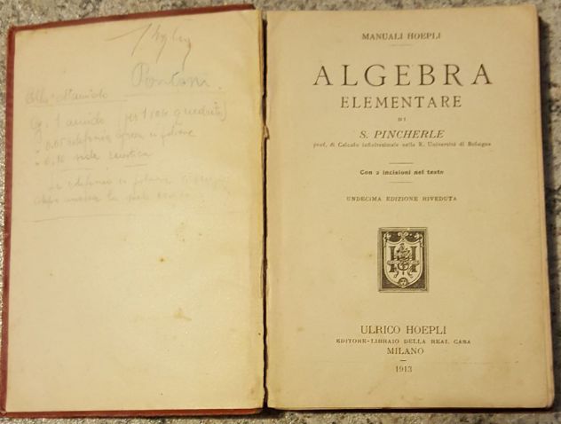 Pincherle - Algebra elementare - Foto 3