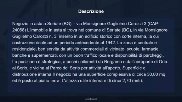 Immobile in asta di 30 m² in vendita a Seriate - Foto 7