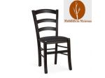 Sedie Trieste Per Ristorante Pub Color wengè seduta legno cod 3011/L