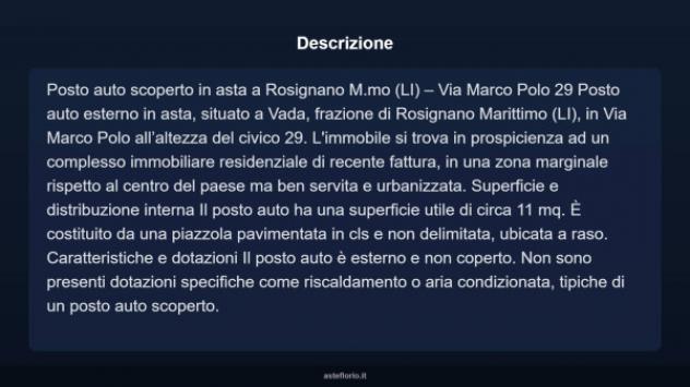 Immobile in asta di 11 m² in vendita a Rosignano Marittimo - Foto 4