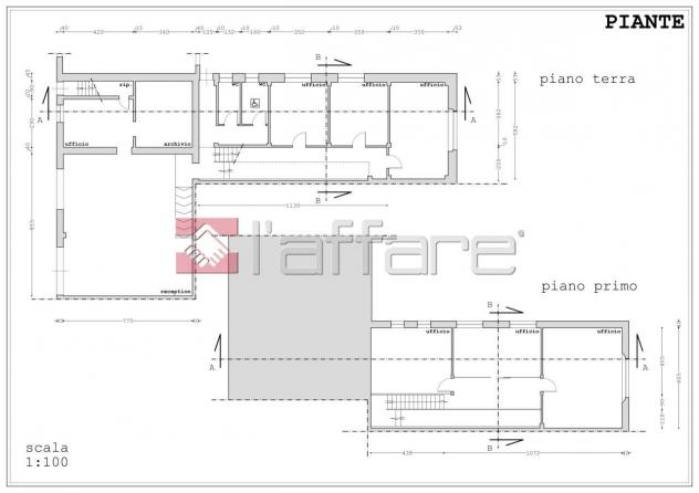 Ufficio in vendita a Pontedera 280 mq Rif: 622286