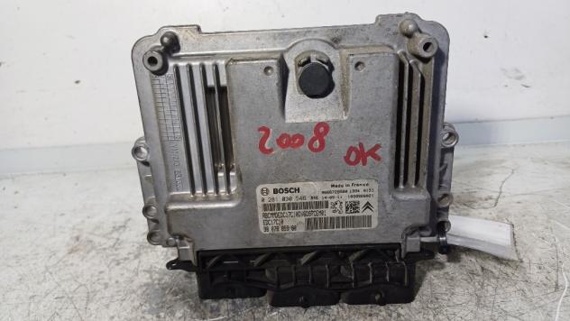 CENTRALINA MOTORE PEUGEOT 2008 1° Serie 0281030546/9807885980/EDC17C10 DV6DTED-9HP-9H06 diesel 1560 (13)