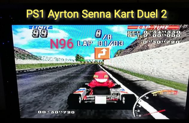 PS1 Ayrton Senna Kart Duel 2 PAL - Foto 2