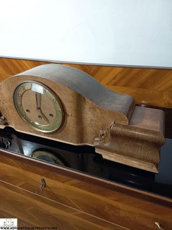 176348 Antico orologio da comò con suoneria Westminster - Foto 5