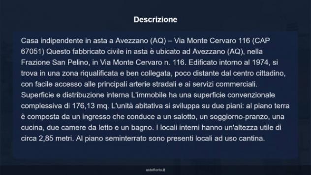 Immobile in asta di 176 m², box auto in vendita a Avezzano - Foto 18