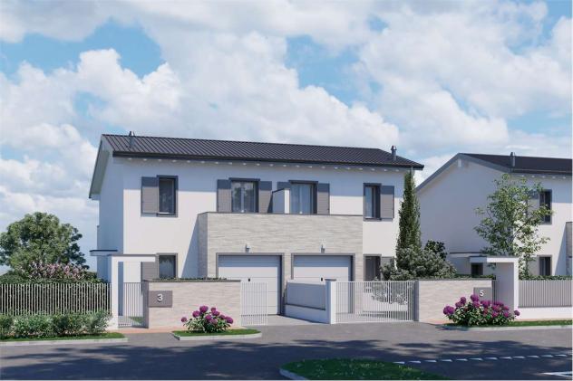 VA0153 - CARPI "MORBIDINA" VILLA SCHIERA BIFAMIGLIARE, A4 - Foto 5