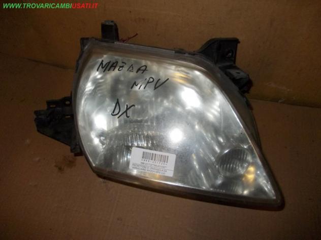 PROIETTORE D. (PARABOLA DA VERNICIARE) MAZDA MPV (LV)  Parti elettriche  Fanaleria  Proiettori  Proiettore ant.