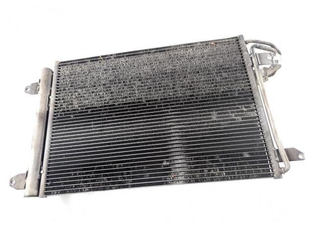 1K0820411N CONDENSATORE RADIATORE CLIMATIZZATORE CLIMA A/C VOLKSWAGEN TOURAN 1.9 D 77KW 6M 5P (2010) RICAMBIO USATO - Foto 5