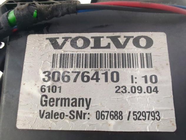 30676410 MOTORINO VENTOLA VENTILAZIONE ABITACOLO SCATOLA RISCALDAMENTO CLIMATIZZATORE POSTERIORE VOLVO XC90 2.4 D 4X4 120KW AUT 5P (2005) RICAMBIO USA - Foto 4