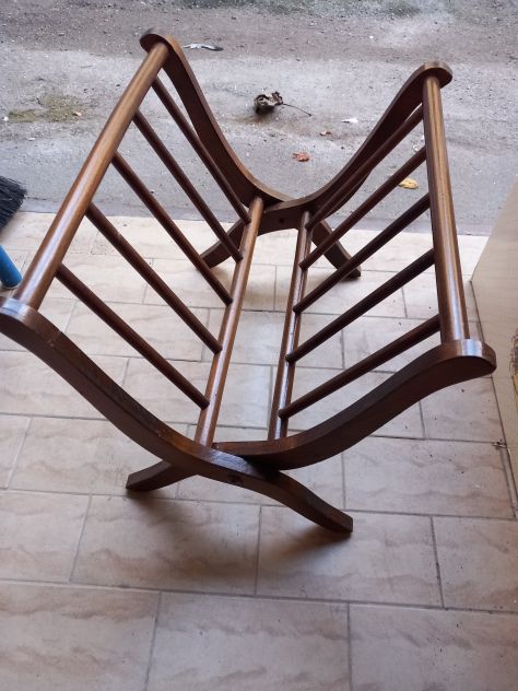 Portariviste in legno vintage - Foto 2