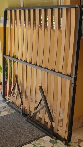 Rete a doghe per letto contenitore completa di kit sollevamento - Foto 2