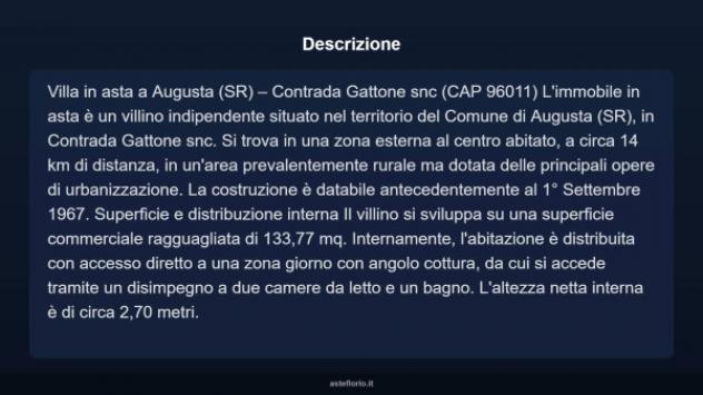 Immobile in asta di 133 m² in vendita a Augusta - Foto 4