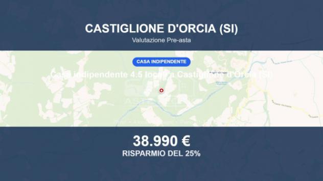 Immobile in asta di 79 m² in vendita a Castiglione d'Orcia