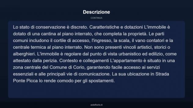 Immobile in asta di 85 m² in vendita a Corio - Foto 13