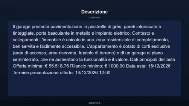 Immobile in asta di 109 m², box auto in vendita a Polverigi - Foto 12