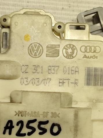 SERRATURA ANTERIORE DESTRA VOLKSWAGEN Passat Berlina 4° Serie 3C1837016A (0510) - Foto 4