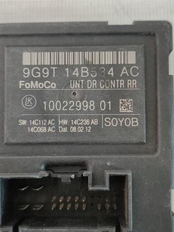 CENTRALINA PORTA POSTERIORE DX VOLVO S80 2° Serie 9G9T14B534AC (06) - Foto 2