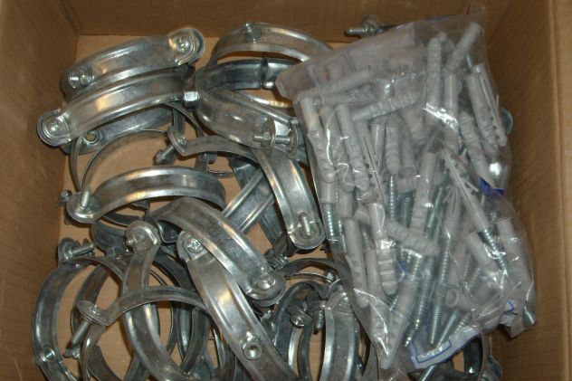 LATTONERIA - COLLARE ZINCATO PER PLUVIALE TONDO DIAMETRO 100 MM. - Foto 4