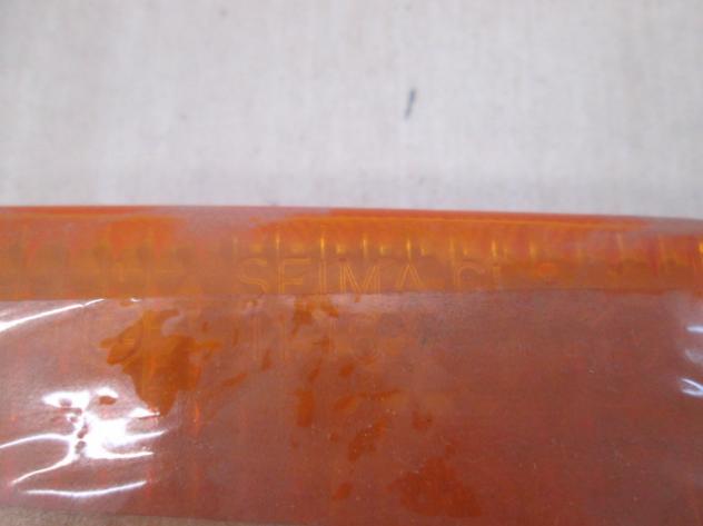 15511233 VETRO TRASPARENTE FANALINO FRECCIA INDICATORE DI DIREZIONE ANTERIORE SINISTRO SEIMA RENAULT R5 1.1 B 3P RICAMBIO NUOVO - Foto 2