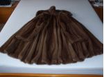 cappotto in vera pelliccia di visone