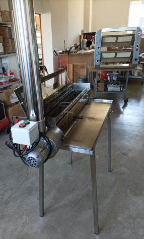 Ecorost 40 - Grill automatico a carbone per cottura arrosticini senza fumi - - Foto 3