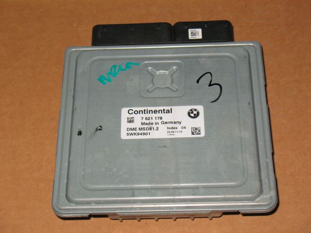 7621178 ECU CENTRALINA BMW E90 E91 320I E87 120I MSD81.2 MSD812 5WK94901 - Foto 3