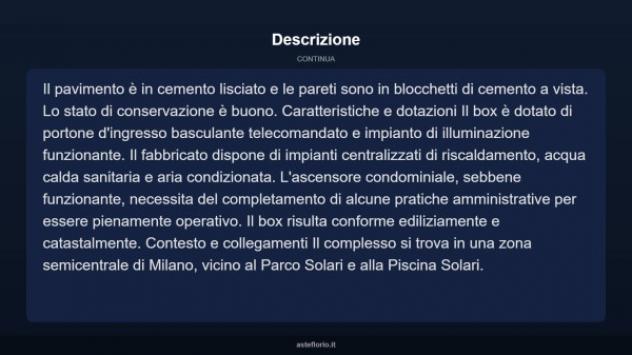 Immobile in asta di 14 m² in vendita a Milano - Foto 10