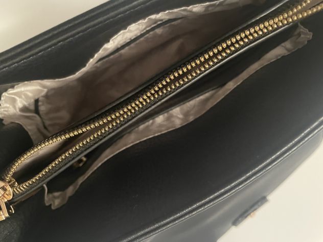 BORSA NERA IN PELLE "BLUE GIRL" ORIGINALE E NUOVA - Foto 3