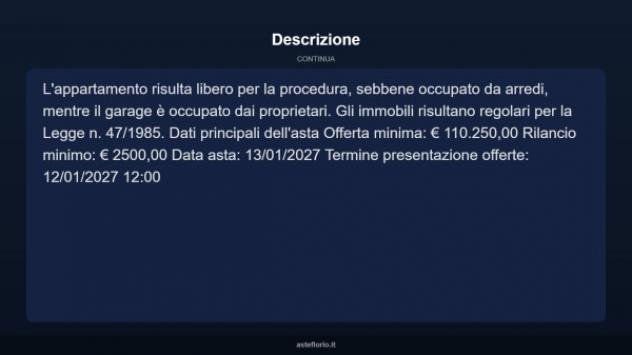 Immobile in asta di 156 m² con più di 5 locali e box auto in vendita a Larciano - Foto 11