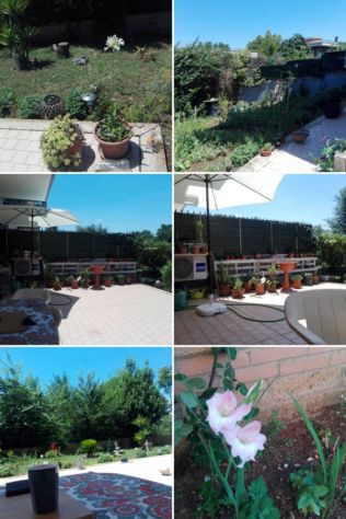 Pulizia giardino cucina Roma prenestina prima del raccordo