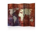 Paravento Con Mappamondo Vintage ARREDALACASA N.10