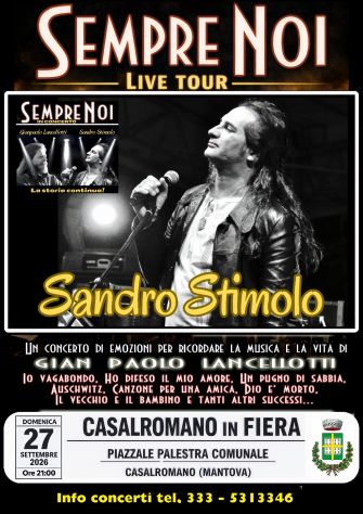27/09 :Sempre Noi in concerto a Casalromano