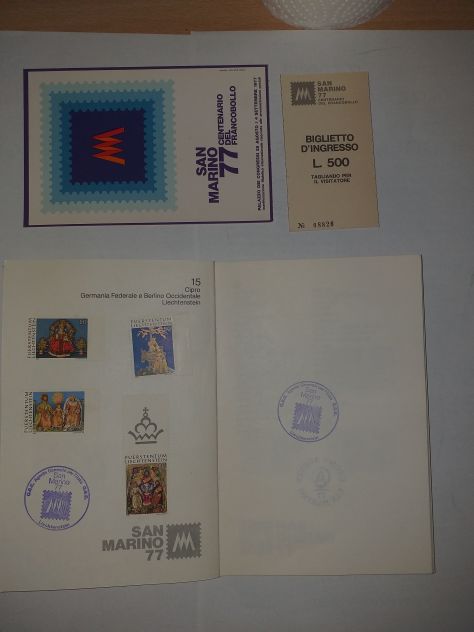 LIBRETTO FILATELICO SAN MARINO 1977 - Foto 9