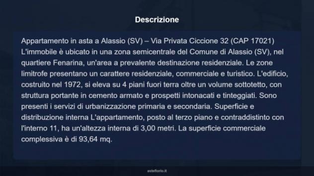 Immobile in asta di 93 m² in vendita a Alassio - Foto 10