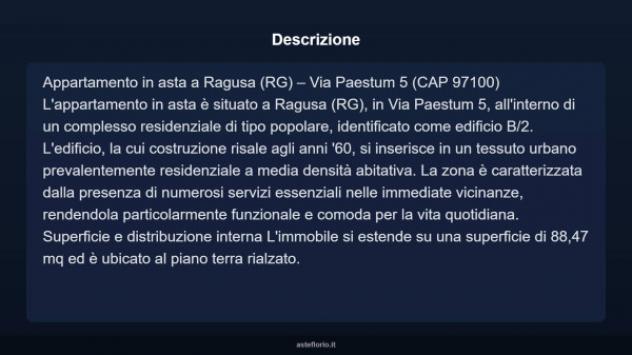 Immobile in asta di 88 m² in vendita a Ragusa - Foto 5