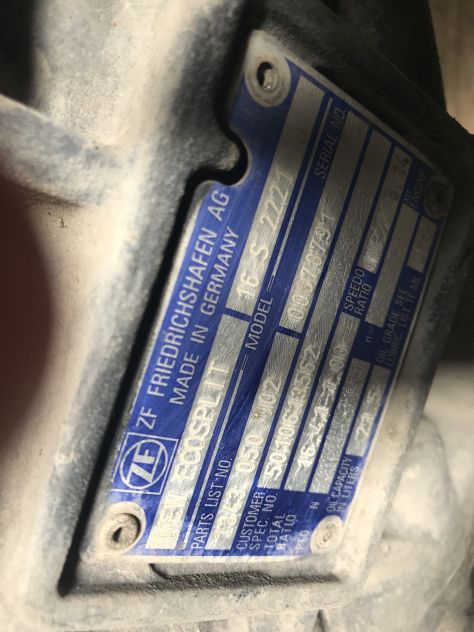 Cambio USATO ZF X RENAULT 16S2221TD + IT 1343 050 002 5010613562 RAPP. 16,41-1,0 - Foto 5