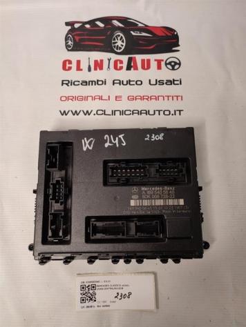 CENTRALINA BCM MERCEDES Classe B W245 1° Serie A1695405645 diesel 1991 (0511)